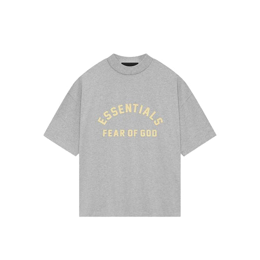 Fear of God Essentials Heavy Jersey Crewneck Tee Light Heather