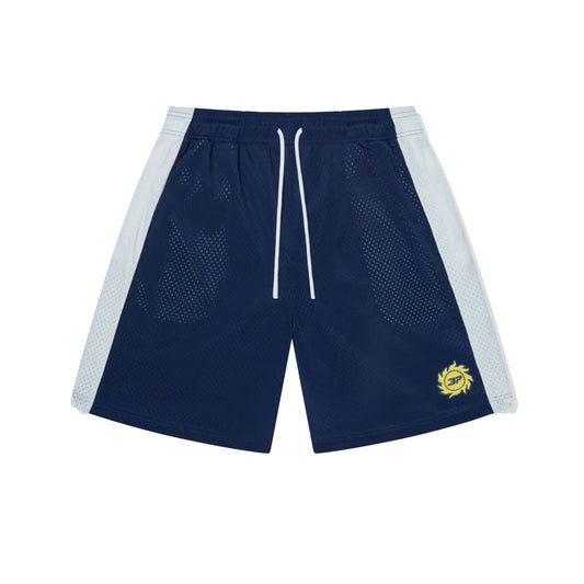 Broken Planet Mesh Shorts Blue