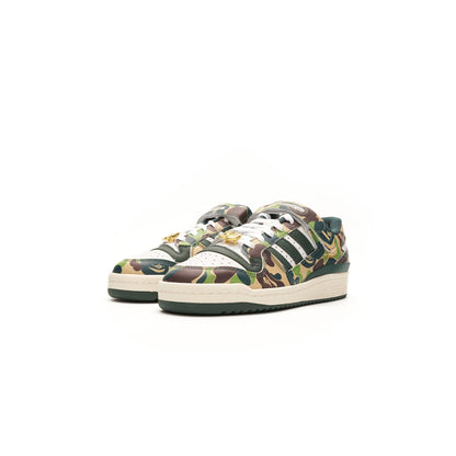 adidas Forum 84 Low Bape 30th Anniversary Green Camo