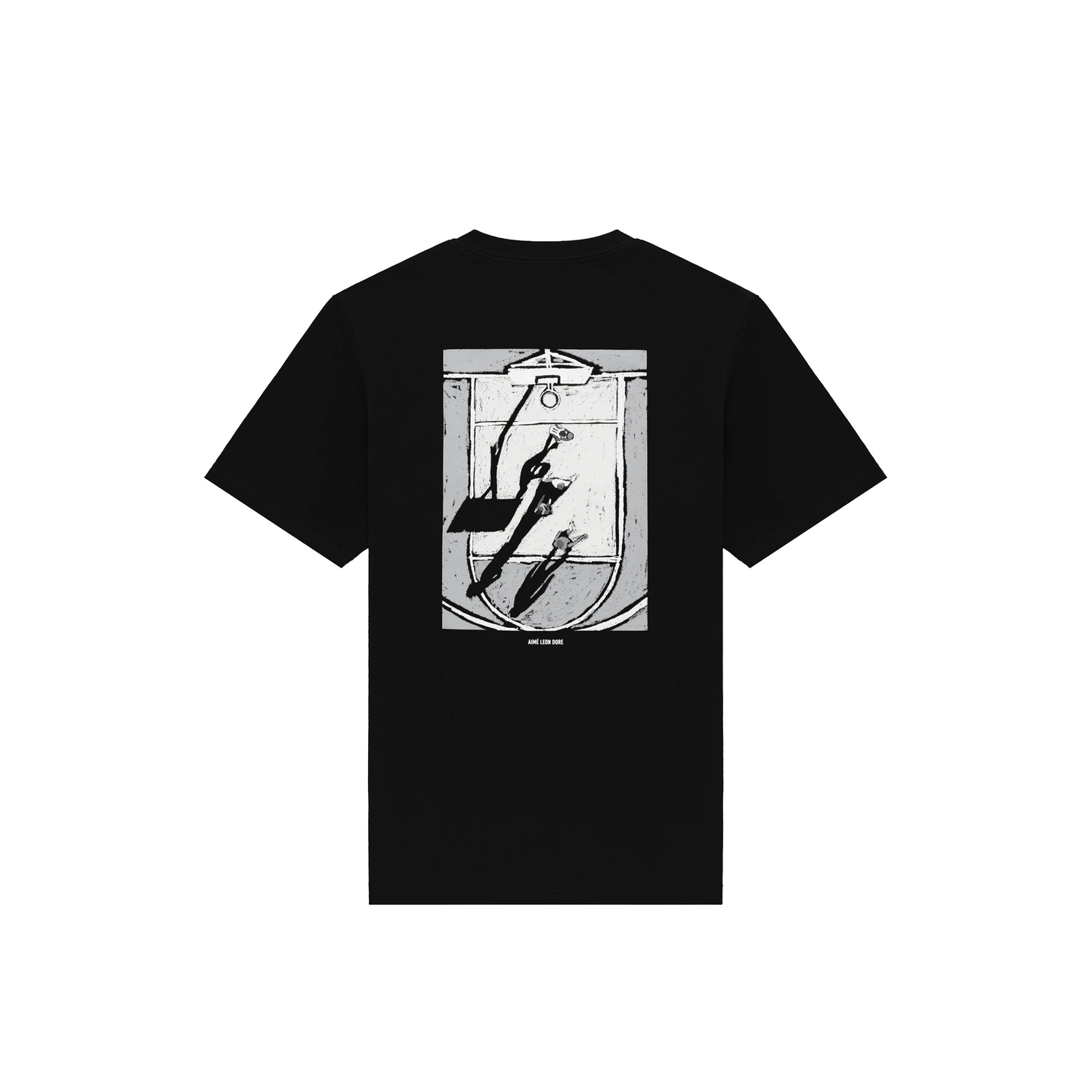 Aime Leon Dore SS Court Tee Jet Black