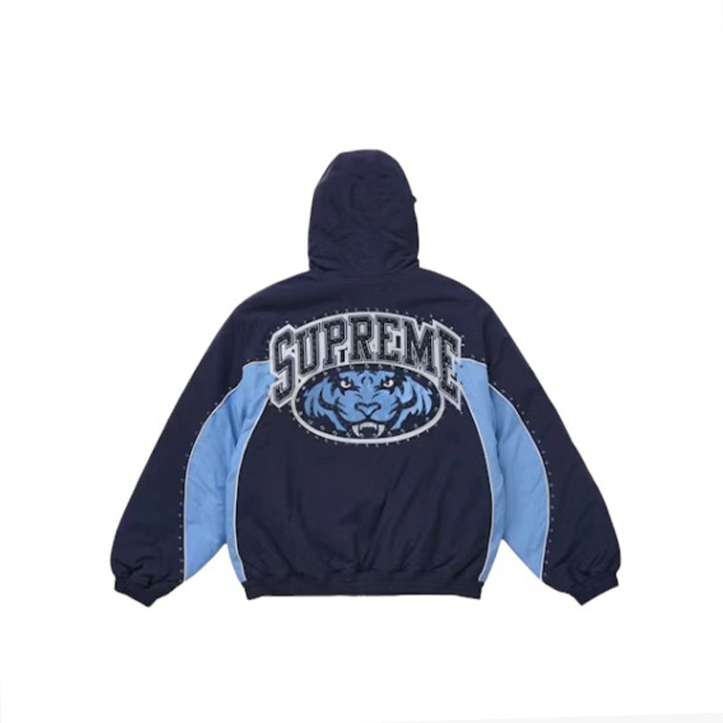 Supreme Studded Stadium Jacket Navy