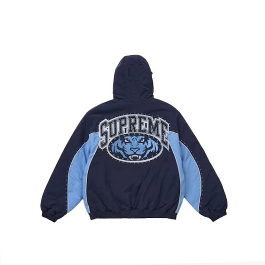 Supreme Studded Stadium Jacket Navy